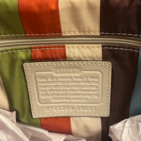 COACH Willis Leather Bag in Pink Colorblock w/ LTD. Edition Legacy Lining 19031 - Picture 3 of 16